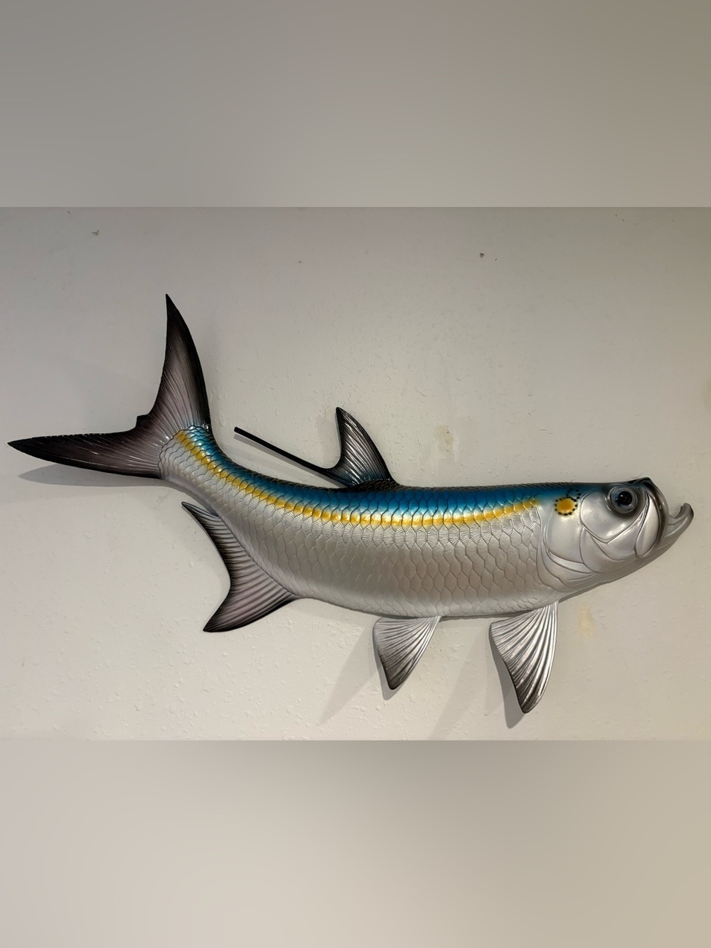 Tarpon, 28” Wall Mount. Fishing & Beach Decor.